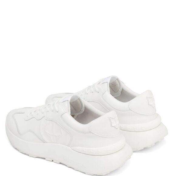 Naked Wolfe Drought Triple White Sneaker Shoe Leather Men’s Size 11 - Picture 3 of 6